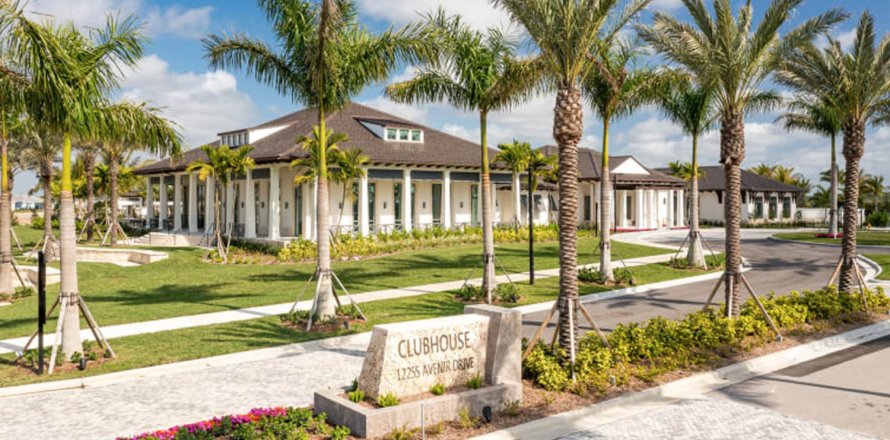 AVONDALE AT AVENIR sobre plano en Palm Beach Gardens, Florida № 127483