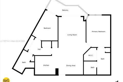 Condominio en venta en Aventura, Florida, 2 dormitorios, 109.72 m2 № 1712792 - foto 29