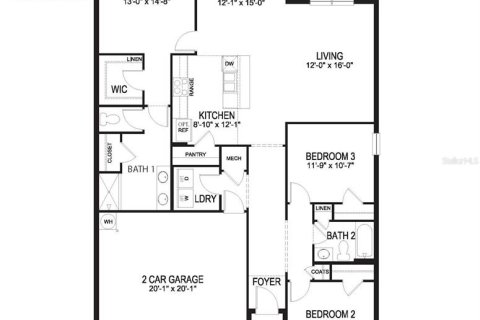 Villa ou maison à vendre à Lake Alfred, Floride: 3 chambres, 157 m2 № 2121939 - photo 2