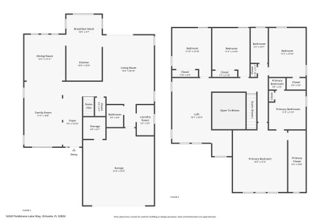 House in Orlando, Florida 4 bedrooms, 274.15 sq.m. № 1808059 - photo 1