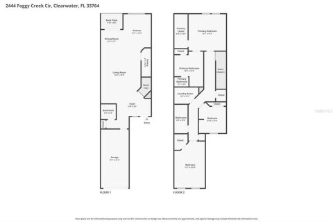 Touwnhouse à vendre à Clearwater, Floride: 3 chambres, 172.15 m2 № 2123532 - photo 19