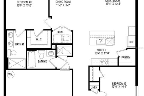 House in Port Charlotte, Florida 3 bedrooms, 123.37 sq.m. № 2094374 - photo 16