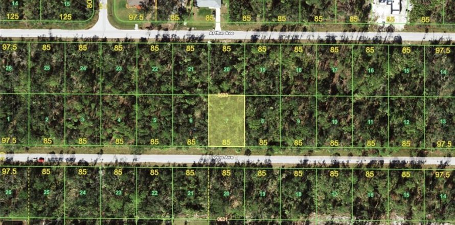 Land in Port Charlotte, Florida № 2160539
