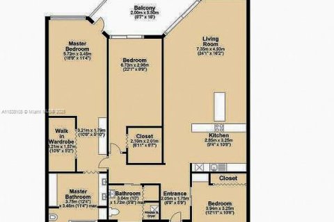 Copropriété à louer à Key Biscayne, Floride: 3 chambres, 159.79 m2 № 1935543 - photo 17