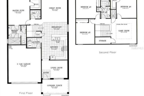 House in Ocala, Florida 4 bedrooms, 230.4 sq.m. № 1624497 - photo 5