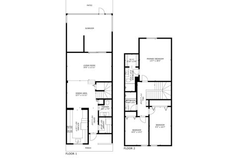 Купить таунхаус в Холливуд, Флорида 3 спальни, 136.75м2, № 1179598 - фото 1