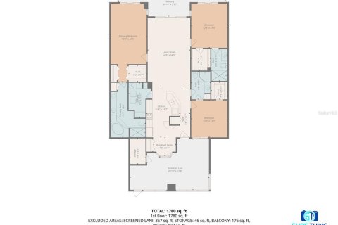 Condominio en venta en Port Orange, Florida, 3 dormitorios, 212.75 m2 № 2103878 - foto 29