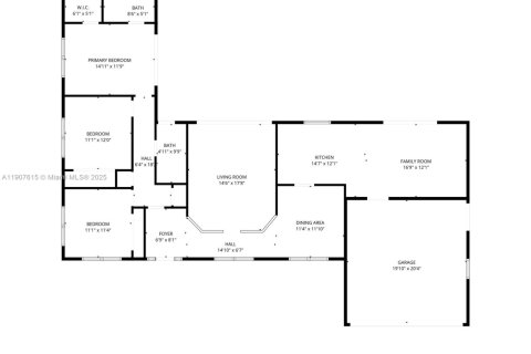 Купить виллу или дом в Пальметто-Бей, Флорида 7 комнат, 167.5м2, № 1964052 - фото 17