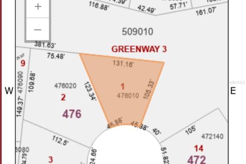 Land in Poinciana, Florida № 2163734