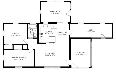 Casa en venta en Beverly Hills, Florida, 2 dormitorios, 113.71 m2 № 1876317 - foto 27