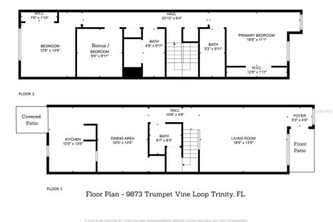 Adosado en alquiler en Trinity, Florida, 3 dormitorios, 139.45 m2 № 1904605 - foto 7