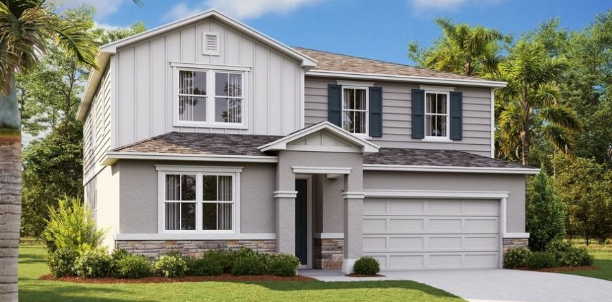 House in Seasons at Heritage Square in Polk, Florida 4 rooms, 282 sq.m. № 309789