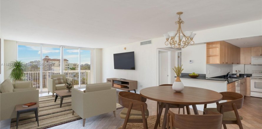 Condo à Bay Harbor Islands, Floride, 1 chambre № 1934258