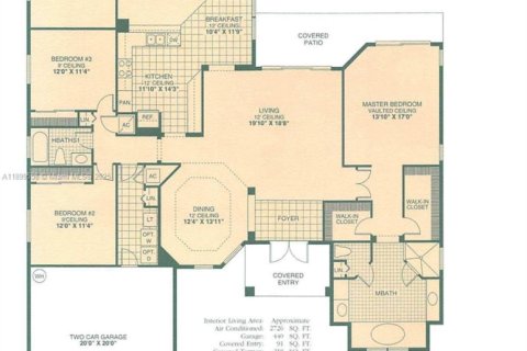 Снять в аренду виллу или дом в Уэстон, Флорида 4 спальни, 252.32м2, № 1951469 - фото 24