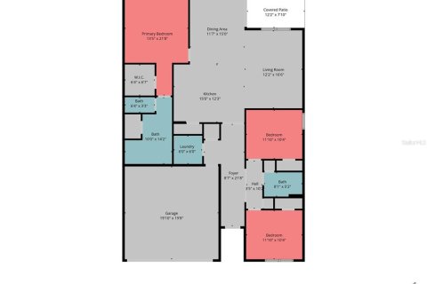 Villa ou maison à vendre à Zephyrhills, Floride: 3 chambres, 157 m2 № 2231705 - photo 5