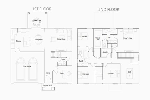 Townhouse floor plan «219SQM BRIO», 4 bedrooms in HEATH PRESERVE