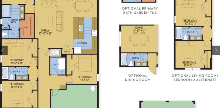 House in Hammock Reserve in Haines City, Florida 4 rooms, 195 sq.m. № 313780