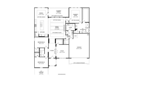 House floor plan «House», 3 bedrooms in TrailMark 70's and 80's