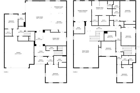 Villa ou maison à louer à Clermont, Floride: 7 chambres, 436.64 m2 № 2412594 - photo 4