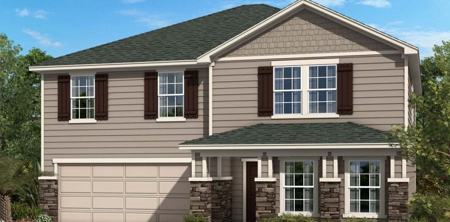 Villa ou maison à Panther Creek by KB Home à Jacksonville, Floride 3 chambres, 238 m2 № 429860