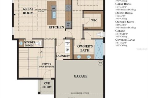 House in Ormond Beach, Florida 3 bedrooms, 201.13 sq.m. № 2208338 - photo 2