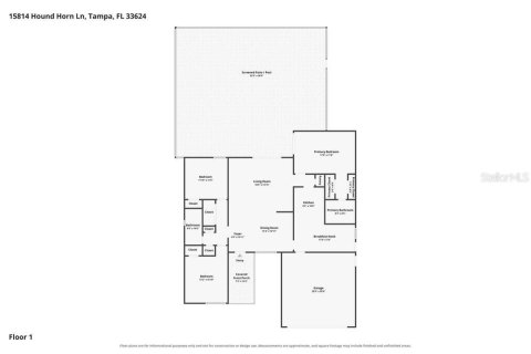 Villa ou maison à louer à Tampa, Floride: 3 chambres, 147.81 m2 № 2436703 - photo 2