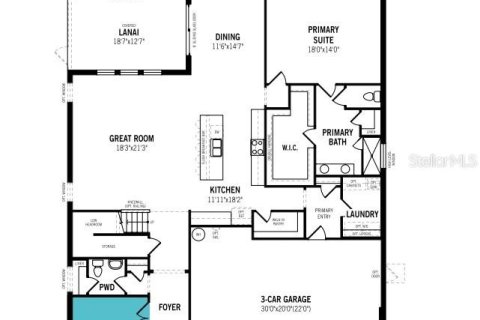 Villa ou maison à vendre à Parrish, Floride: 4 chambres, 310.85 m2 № 2209449 - photo 3