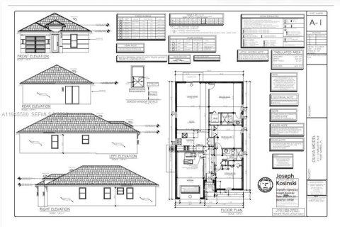 Casa en Fort Myers, Florida 3 dormitorios № 2001686
