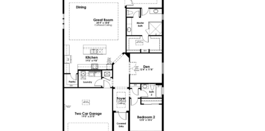 Casa en Cresswind Palm Beach en Westlake, Florida 2 dormitorios, 181 m2 № 653735
