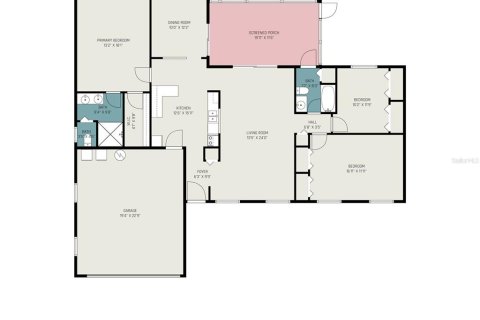 House in Osteen, Florida 3 bedrooms, 154.68 sq.m. № 1911323 - photo 5