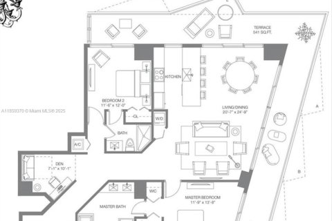 Condo in Miami, Florida, 2 bedrooms  № 1887939 - photo 1