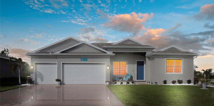 House in Port Charlotte, Florida 4 bedrooms, 224.64 sq.m. № 1507787