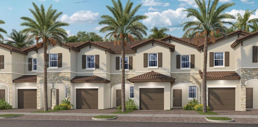 Adosado en Homestead, Florida 3 dormitorios № 1954442