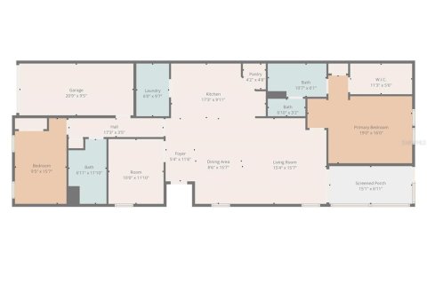 House in San Antonio, Florida 2 bedrooms, 149.94 sq.m. № 2155709 - photo 29