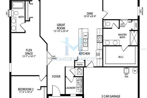Villa ou maison à vendre à Haines City, Floride: 3 chambres, 172.05 m2 № 2318445 - photo 17