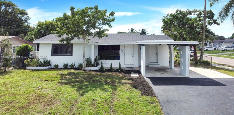 House in Fort Lauderdale, Florida 3 bedrooms, 120.68 sq.m. № 1948284