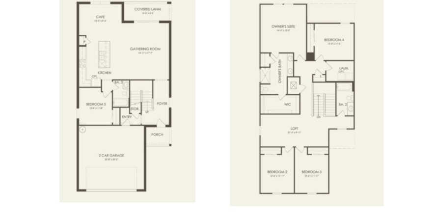 House in Redding Pointe in Lakeland, Florida 5 rooms, 243 sq.m. № 309767