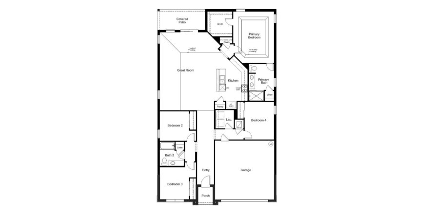 Townhouse in LEGACY HILLS in Apopka, Florida 4 bedrooms, 189 sq.m. № 35159
