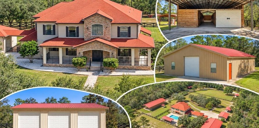House in Weeki Wachee, Florida 8 bedrooms, 584.82 sq.m. № 2430395