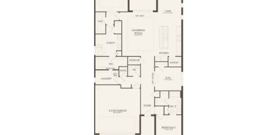 Casa en Del Webb Bexley en Land O' Lakes, Florida 2 dormitorios, 193 m2 № 521491