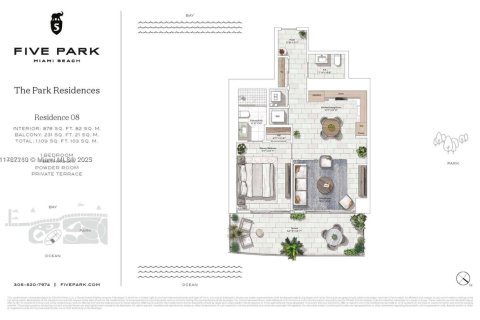 Copropriété à louer à Miami Beach, Floride: 1 chambre, 68 m2 № 1705912 - photo 4