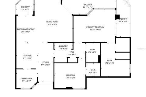 Condo in Clearwater, Florida, 2 bedrooms  № 1919236 - photo 19