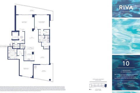 Condo in Fort Lauderdale, Florida, 2 bedrooms  № 2418107 - photo 26