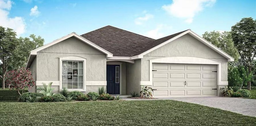 House in Auburndale, Florida 4 bedrooms, 186.27 sq.m. № 1798274