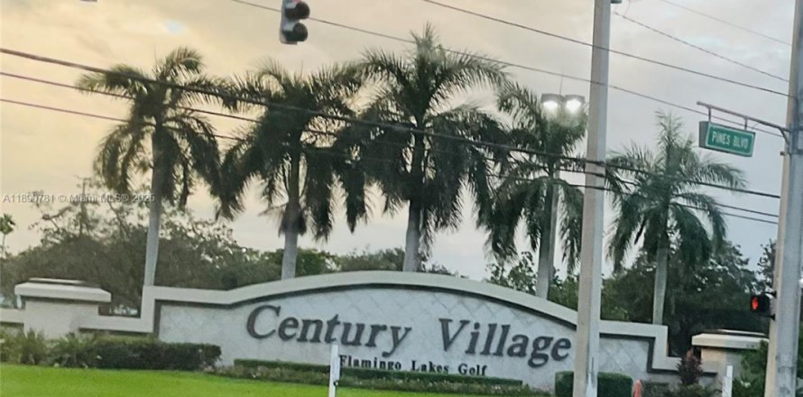 Condominio en Pembroke Pines, Florida, 1 dormitorio  № 1944794