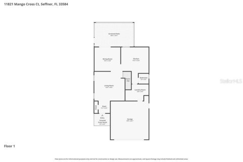 House in Seffner, Florida 3 bedrooms, 200.11 sq.m. № 2220273 - photo 2