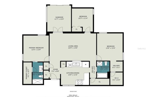 Villa ou maison à vendre à Orlando, Floride: 3 chambres, 138.24 m2 № 2219347 - photo 15