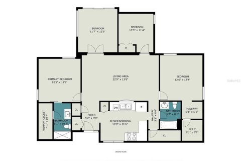 Villa ou maison à vendre à Orlando, Floride: 3 chambres, 138.24 m2 № 2219347 - photo 14