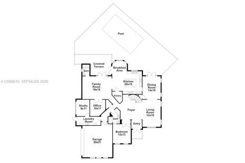 House in Miami, Florida 5 bedrooms, 424.01 sq.m. № 2397548 - photo 11