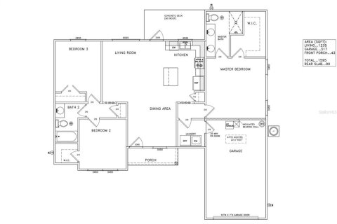 Villa ou maison à vendre à Orange City, Floride: 3 chambres, 114.73 m2 № 2419665 - photo 22